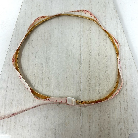 Looks like 14K - but is sterling silver Omega necklace, made in Italy - Picture 10 of 11